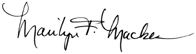 Mackes signature