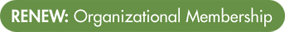 Renew NACE membership organizational member
