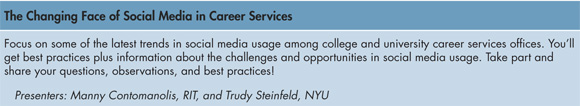 The Changing Face of Social Media in Career Services