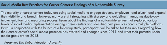 Social Media Best Practices for Career Centers