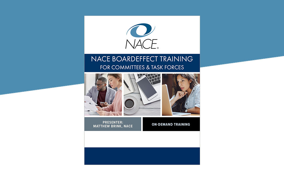 NACE BoardEffect Training for Committees & Task Forces