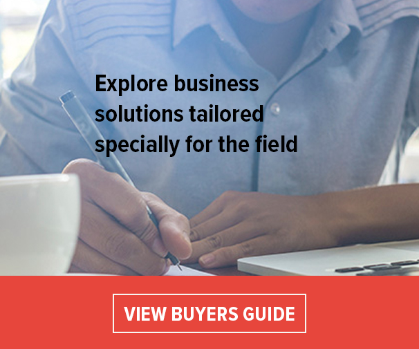 Buyers Guide: Explore business solutions tailored specially for the field