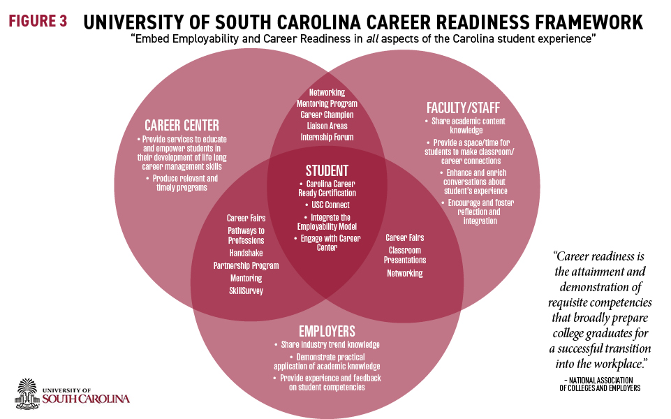 Figure 3: University of South Carolina Career Readiness Framework