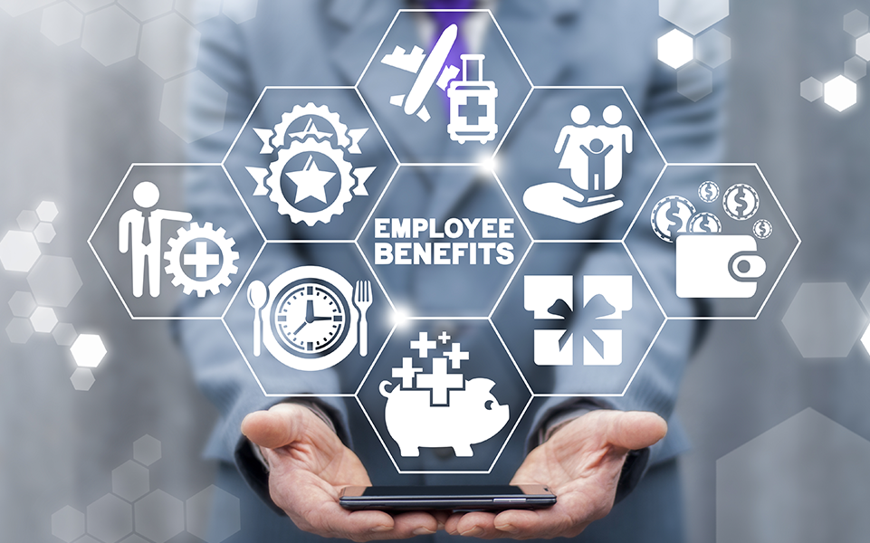 An abstract view of employee benefits.