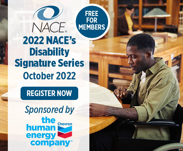 NACE's 2022 Disability Signature Series